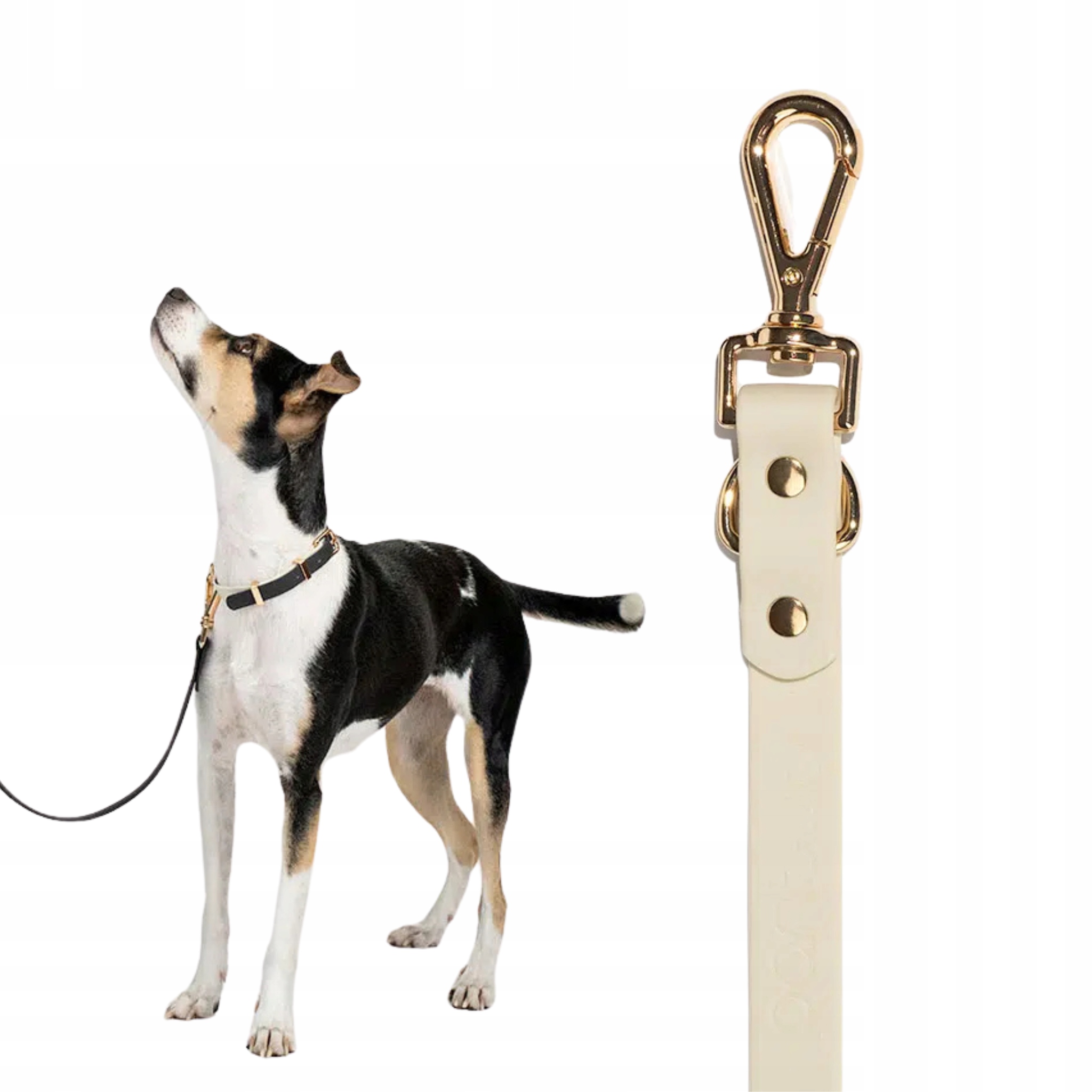 Levně Elegantní prodlužovací kabel pro přepínací vodítko Faro páska Pvc Béžová 90 cm M