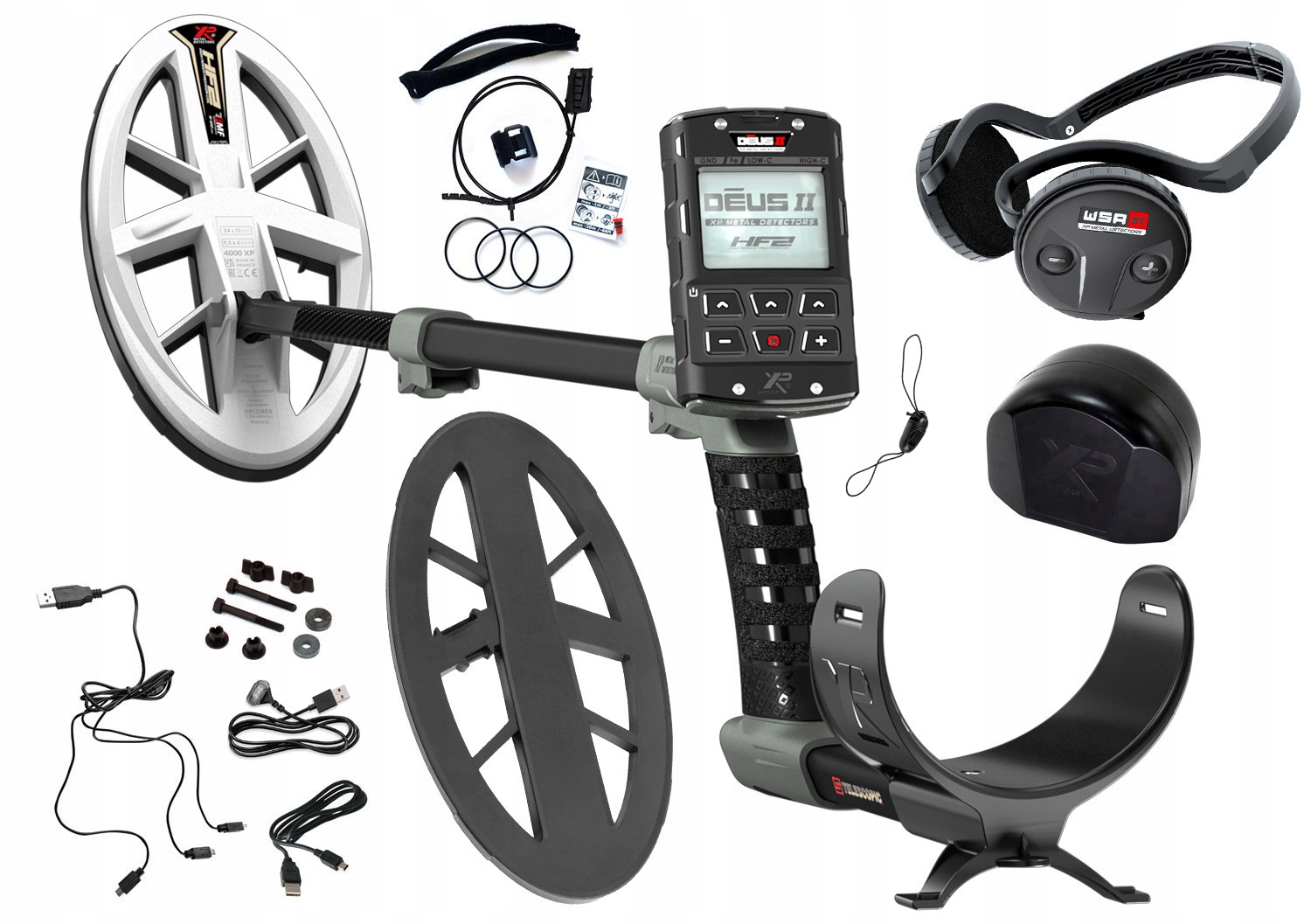 Радиоуправляемая панель XP Deus II FMF 24HP HF2 + беспроводные стереонаушники WSA-ST!