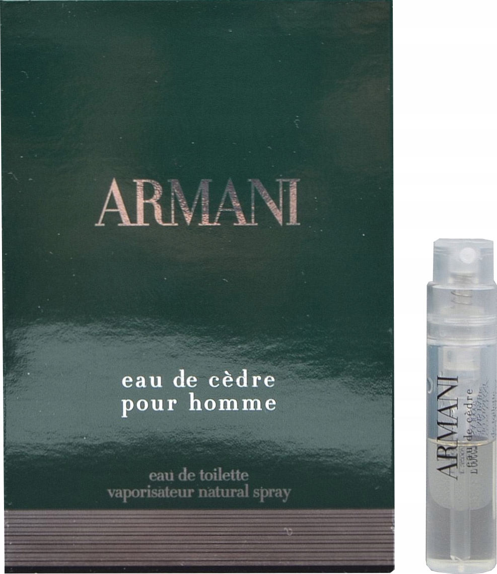 Giorgio Armani Eau de Cedre Pour Homme 1 2 ml EDT 14662593105 Allegro.pl