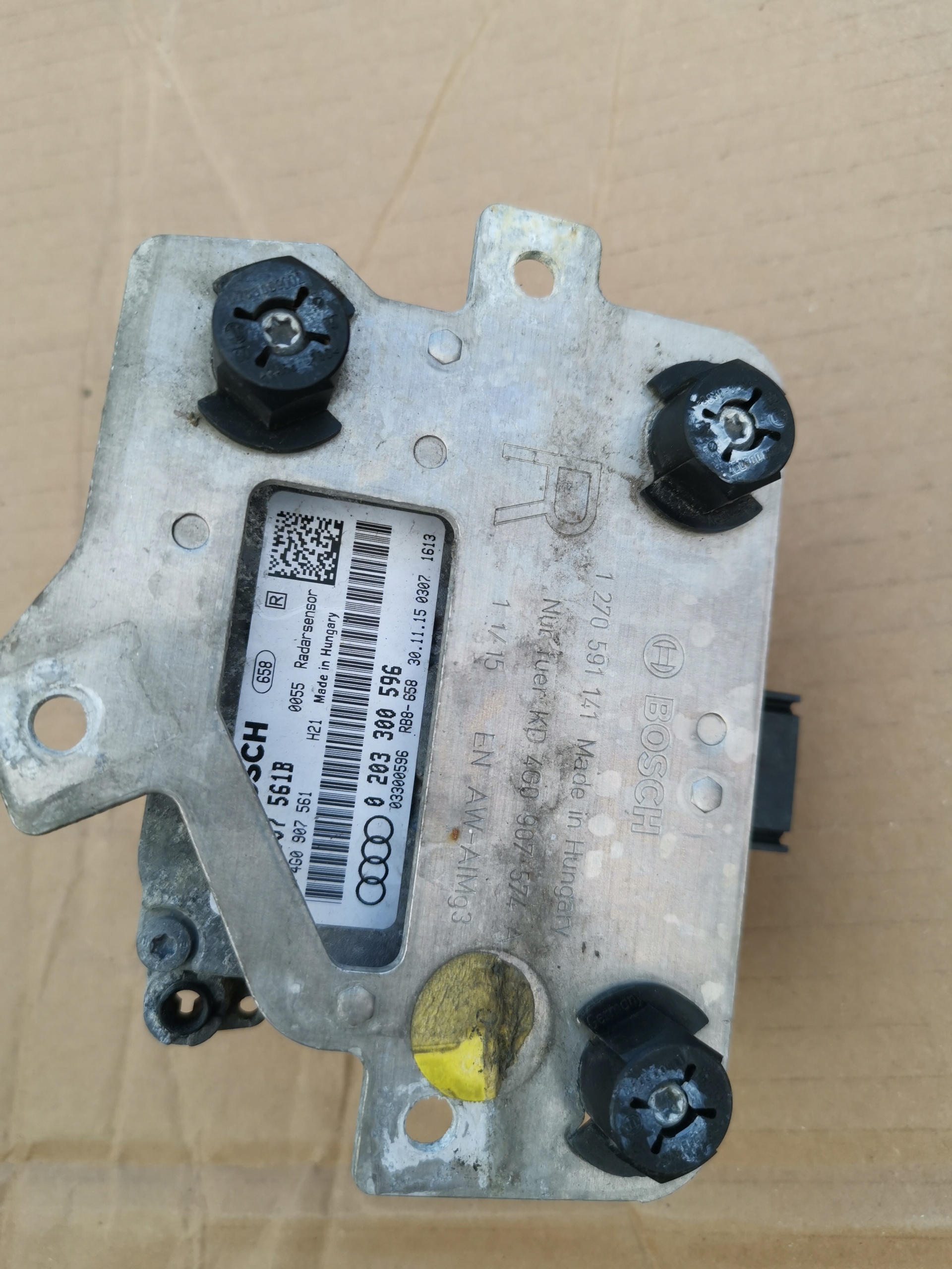 RADARSENOR AUDI A6 C7 AUDI A7 4G0907561B DISTRONIC