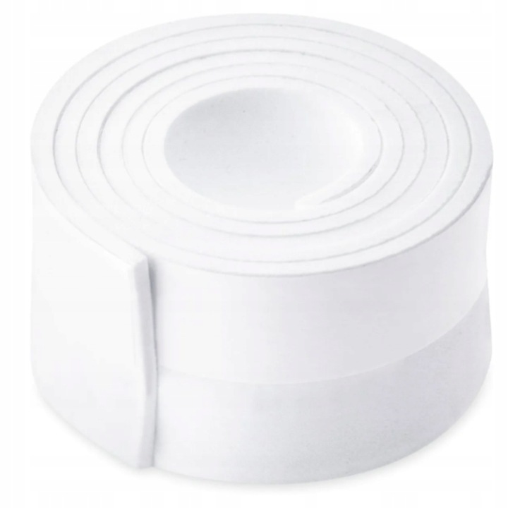 MOCNA USZCZELKA POD DRZWI GUMOWA SAMOPRZYLEPNA TAŚMA - BIAŁA 1M EAN (GTIN) 74657209