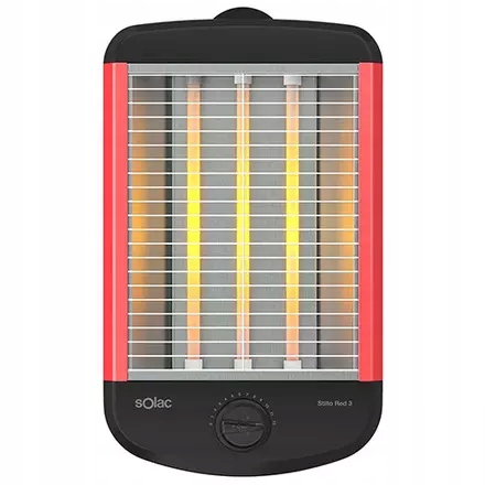 Toustovač Solac, TC5309 Stillo Red 3, 12 úrovní opékání, 3 topné elementy z