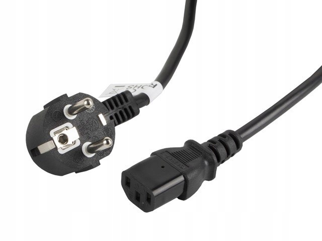 Kabel Lanberg CA-C13C-11CC-0050-BK (C13 Iec C13 Iec 320 C13 F Schuko