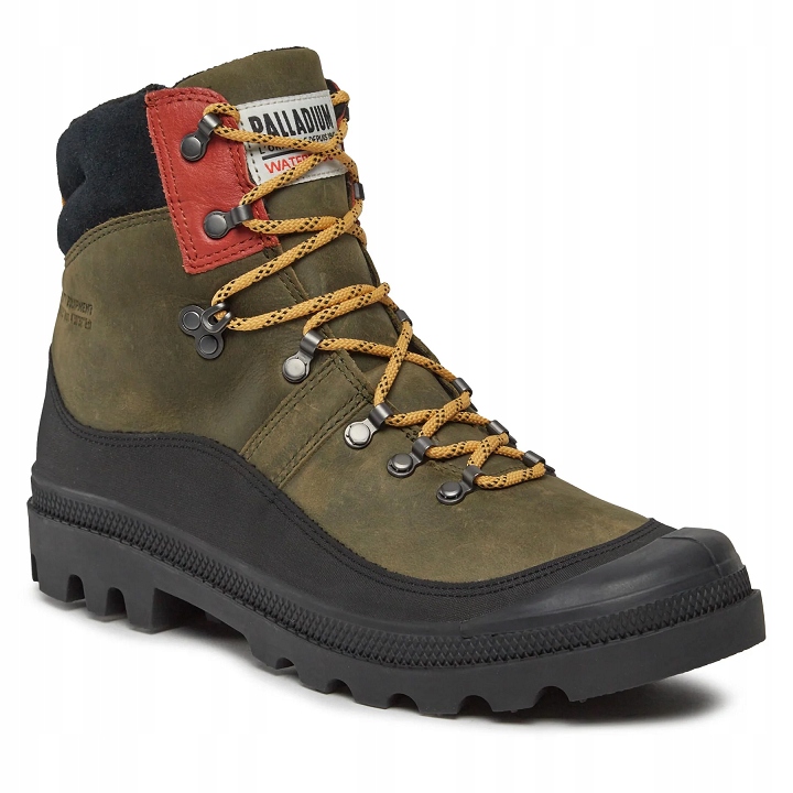Boty Palladium Pallabrousse Hiker Waterproof+ Olive Night 44