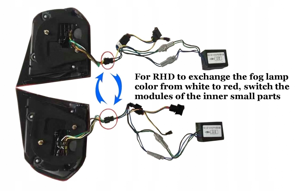 Задний led DLA vw Golf 6 VI 08-13 R20 Cherry