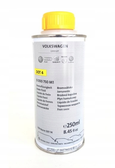 Aso Vw Oryginał. Płyn Hamulcowy 0,25 l. Vw Audi,skoda,seat