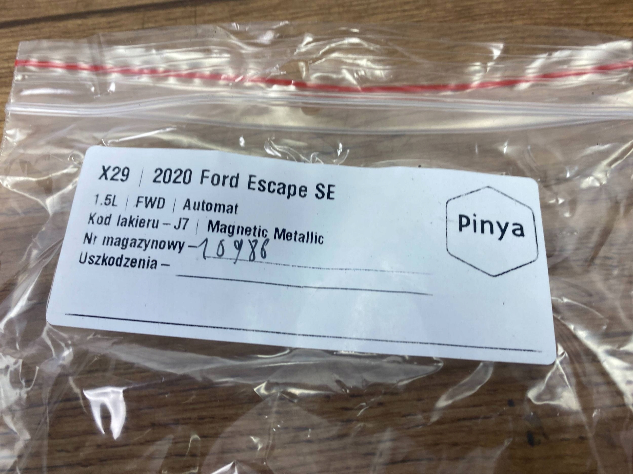 Blende Abdeckung SITZ öv, szíj Sicherheits Ford Escape IV 2020+