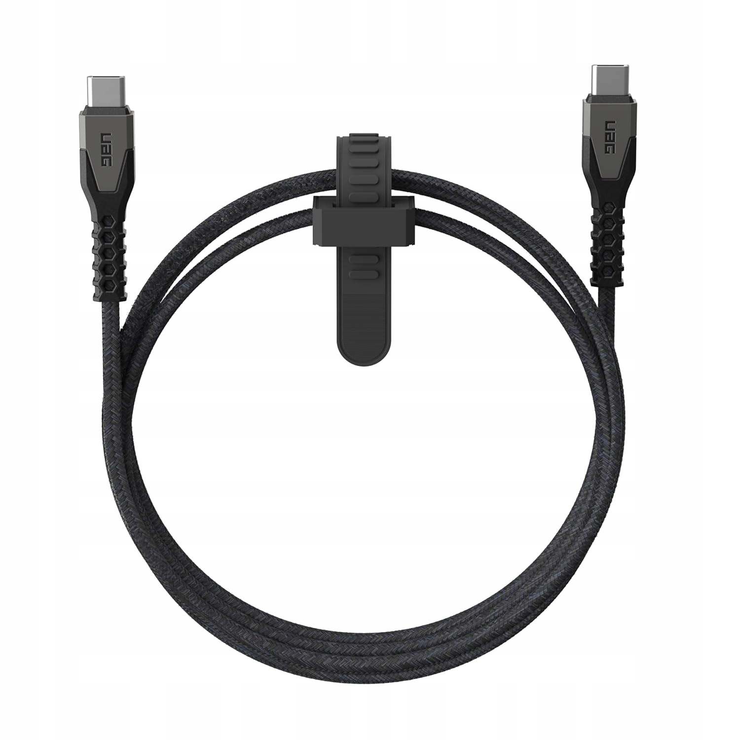 Wytrzymały Kabel do Usb-c Uag Kevlar Core, 60W 480 Mbps 1.5m, Black/Grey