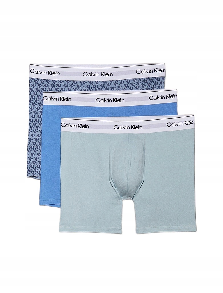Pánské Slipy Calvin Klein LV00NB4389-VWS, 3 ks, bavlna mix barev, velikost L
