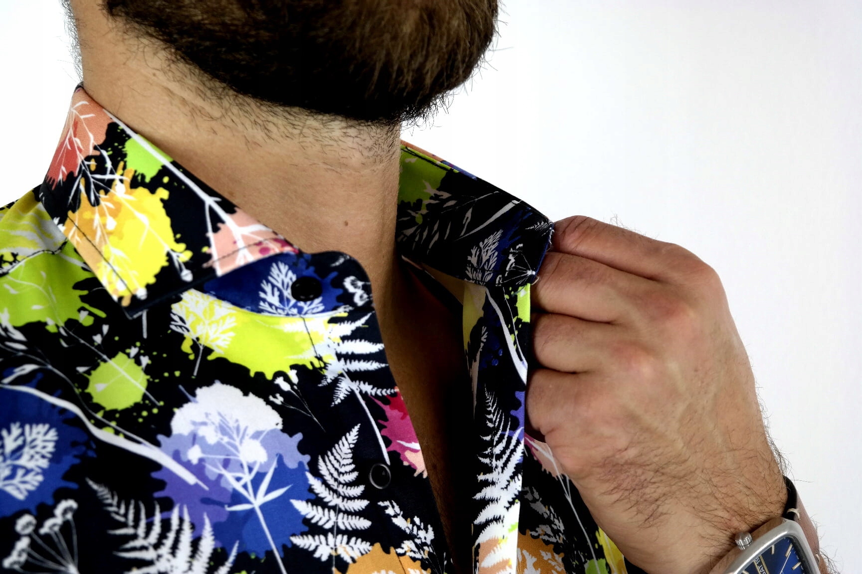 HARVEY JOHNSON Koszula męska HJ131 Rozm M 39/40 Rozmiar kołnierzyka 39