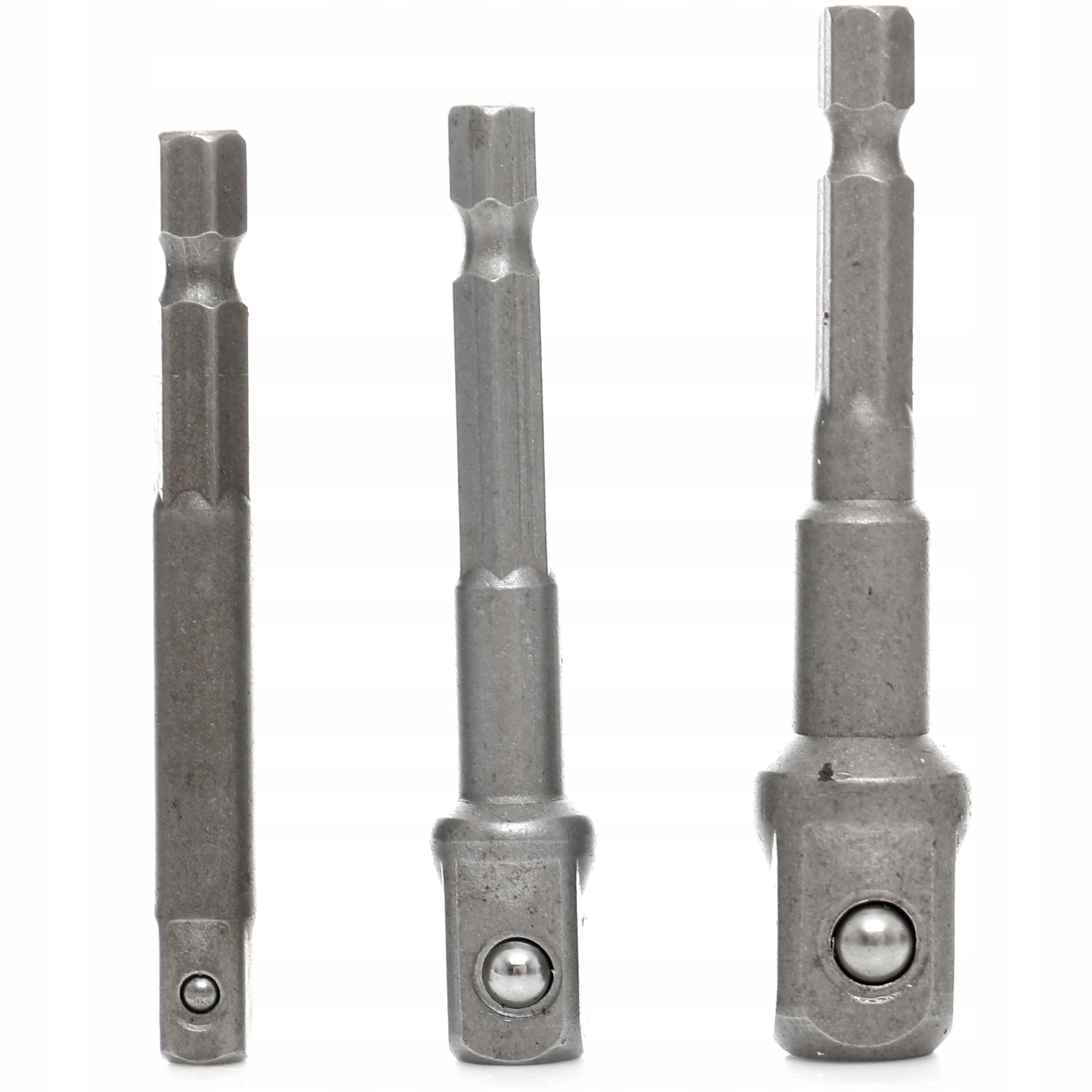 ADAPTERY REDUKCJE NASADKI DO WKRĘTARKI 1/4 3/8 1/2