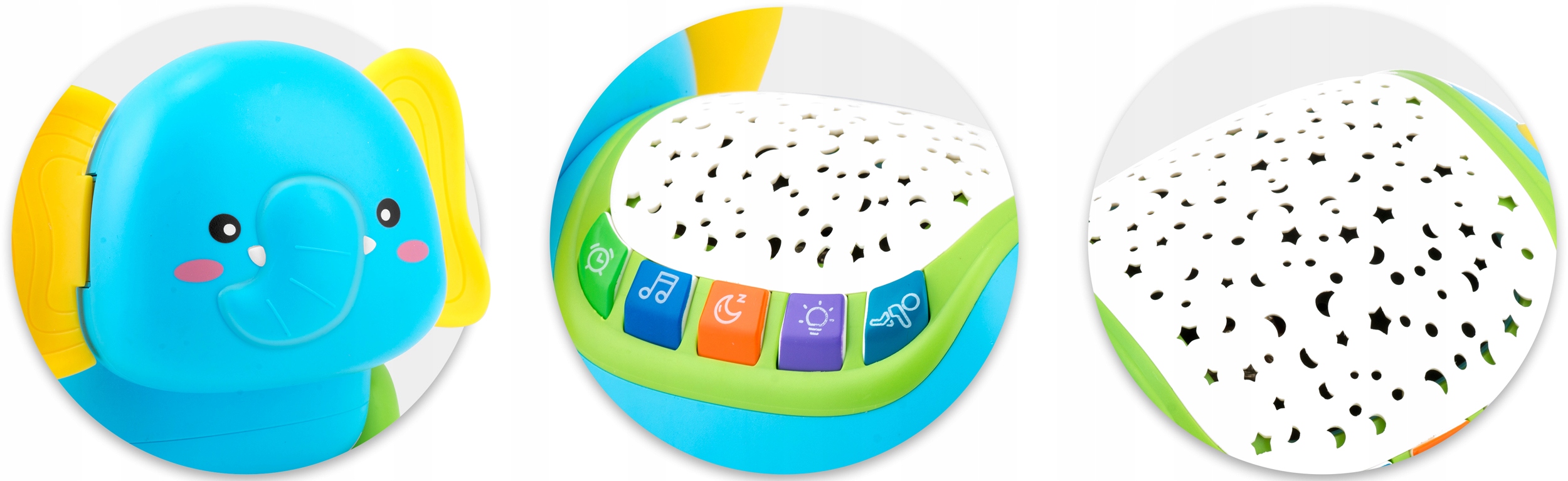 РОЗВИВАЮЧА ІГРАШКА ІНТЕРАКТИВНИЙ СЛОН RK-755 RICOKIDS Тип барабан