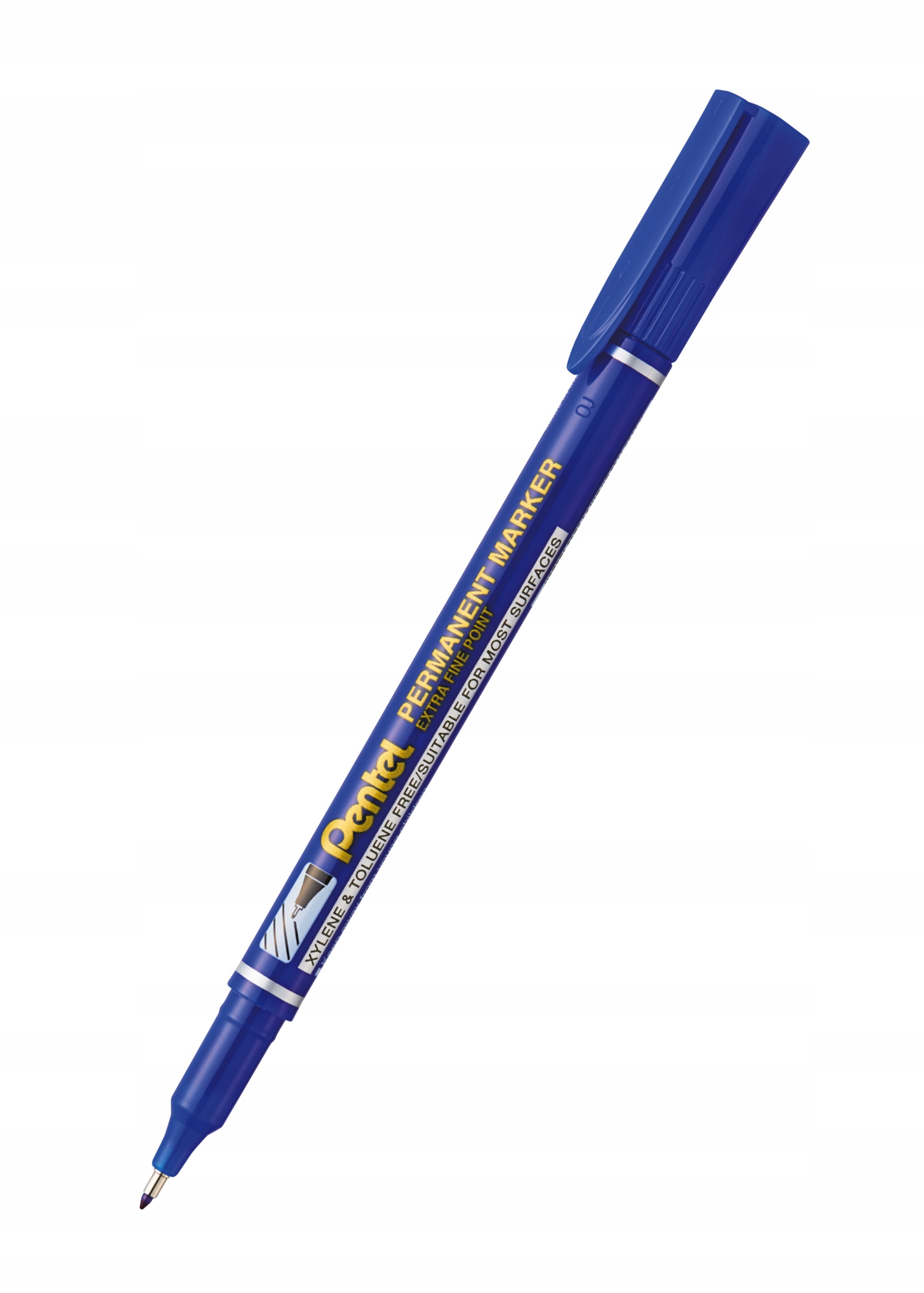 

Marker wodoodporny Pentel niebieski NF450 cienki