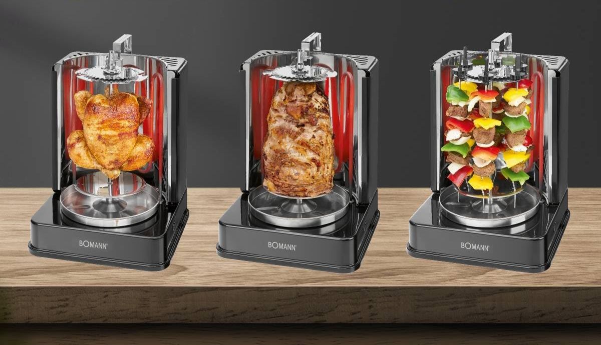 OPIEKACZ DO KEBABA GRILL ELEKTRYCZNY PIONOWY KEBAB DONER SZASZŁYKÓW EAN (GTIN) 4004470300611