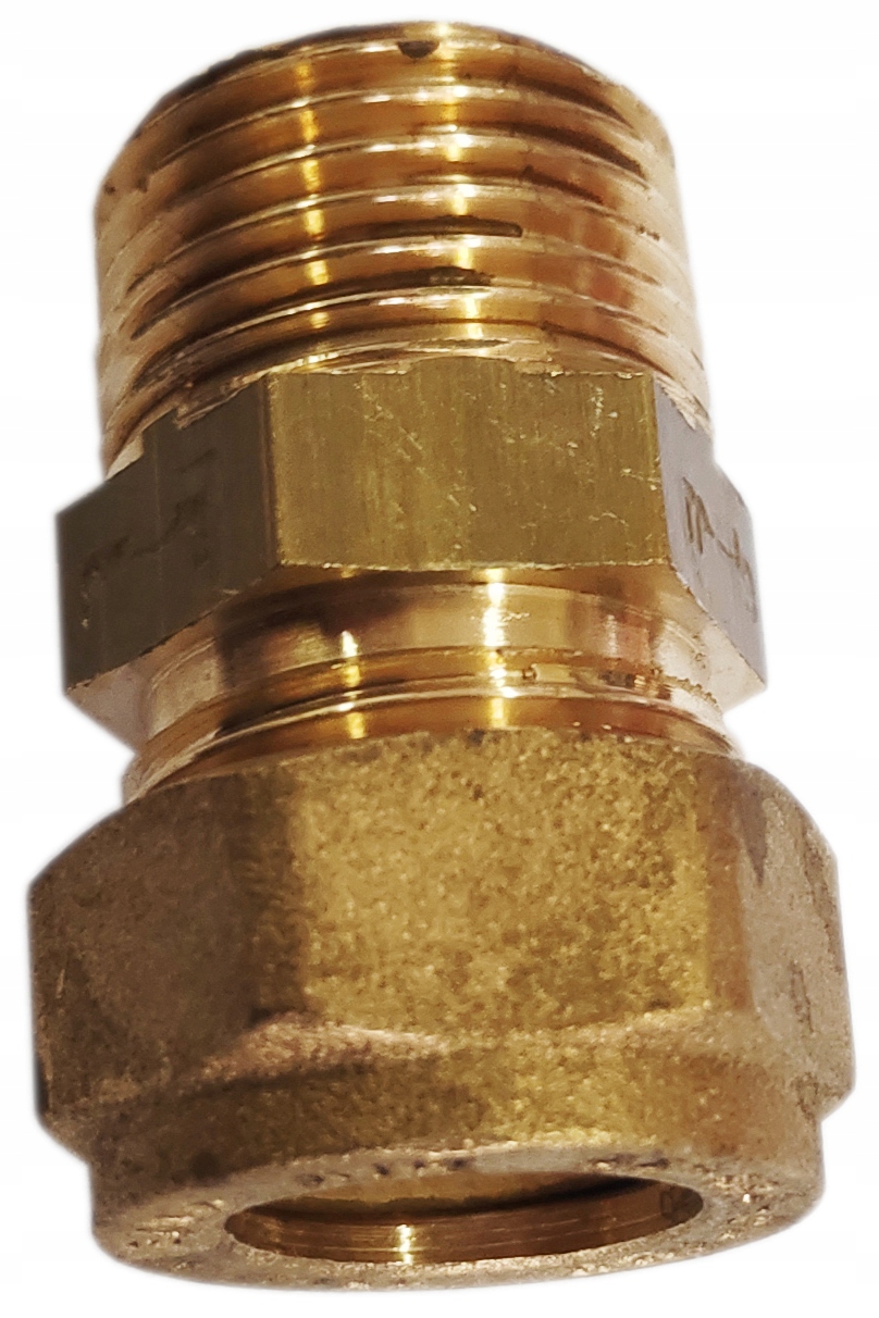 Złączka skręcana prosta do miedzi 15x1/2'' GZ