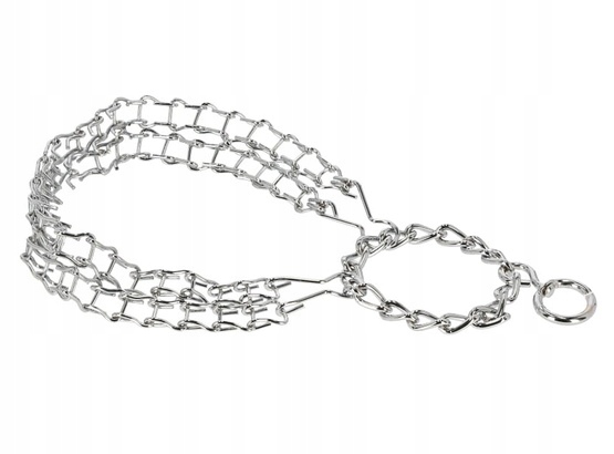 Levně Polokošile Pro Psa, Kovový Výcvikový Obojek Dingo, Dvojitá, 47 CM