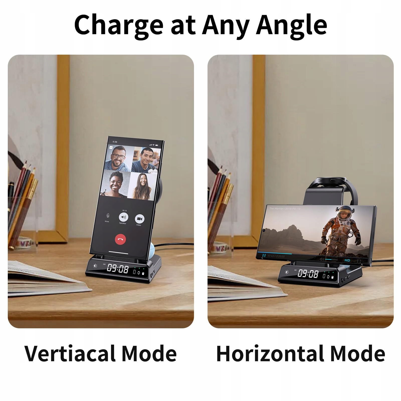ZenGoose Ładowarka Bezprzewodowa 3w1 Galaxy S25 Ultra Watch 7 Buds — miniatura 5