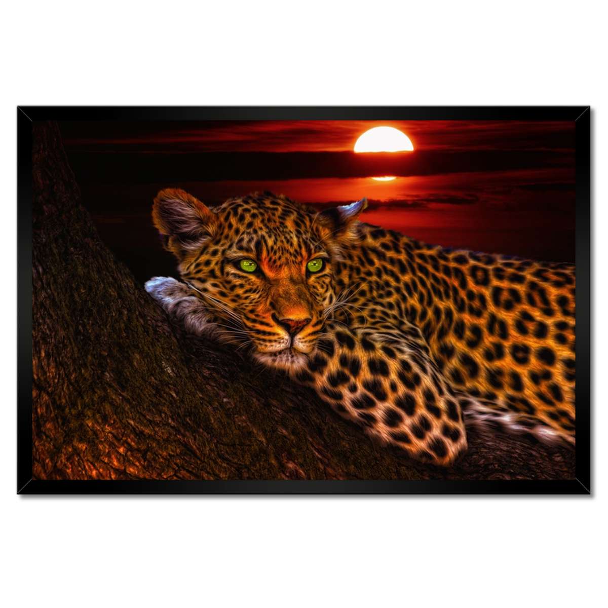 Plakáty v rámu 60x40 Leopard pantera