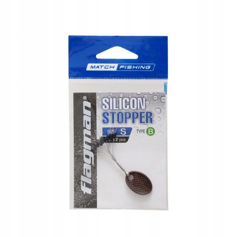Stopery Flagman Stopper silicon black S
