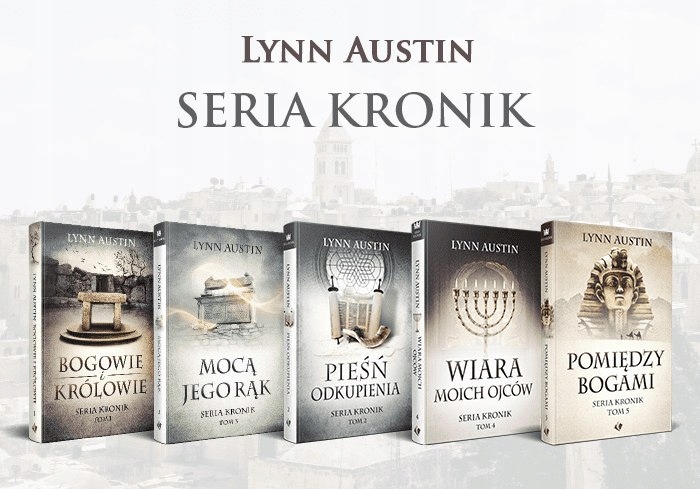 

Pakiet Seria kronik Lynn Austin 1-5 nowe-folia