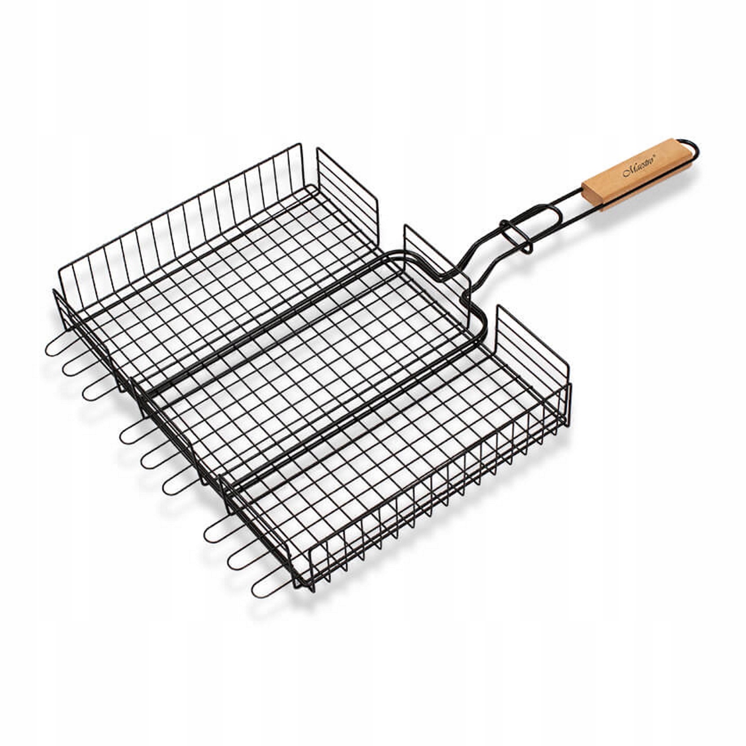 

Kratka grillowa 40x30cm ruszt regulowany z rączką