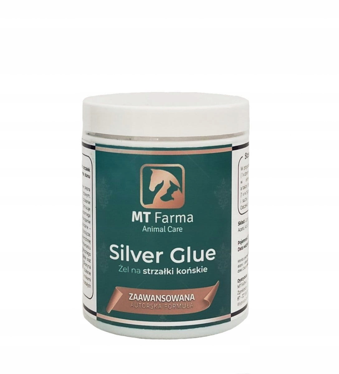 Żel na gnijące strzałki dla koni Mt Farma Silver Glue 300ml