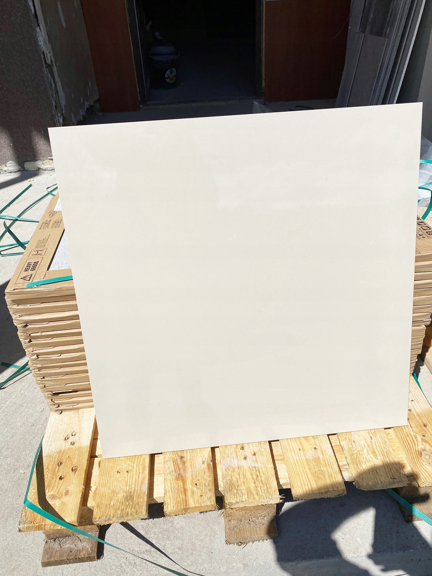 gres polerowany 60x60 Kremowy Poler HomeDesign Długość 60 cm