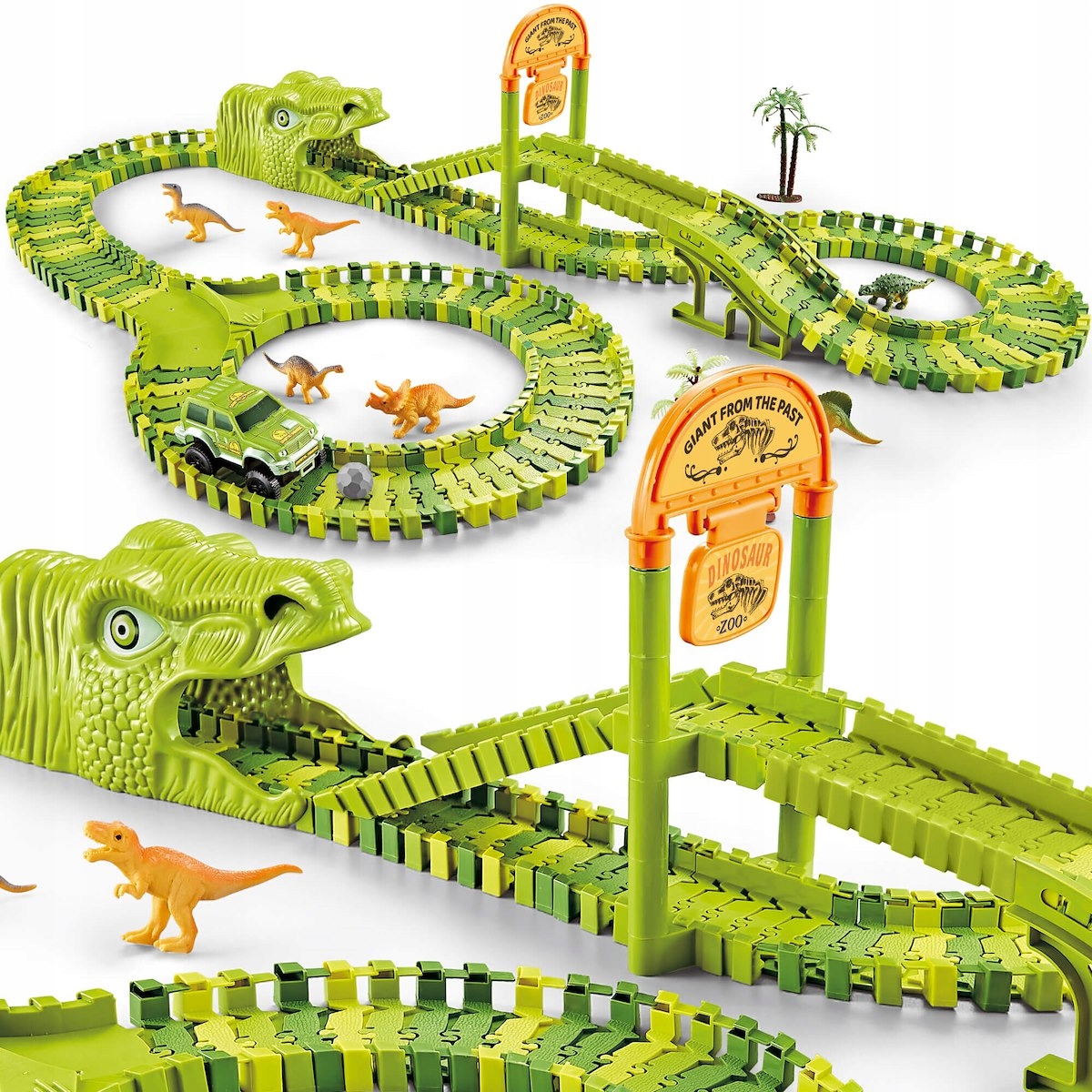 

Tor Wyścigowy Autko Dinozaury Park Dino XL 168el