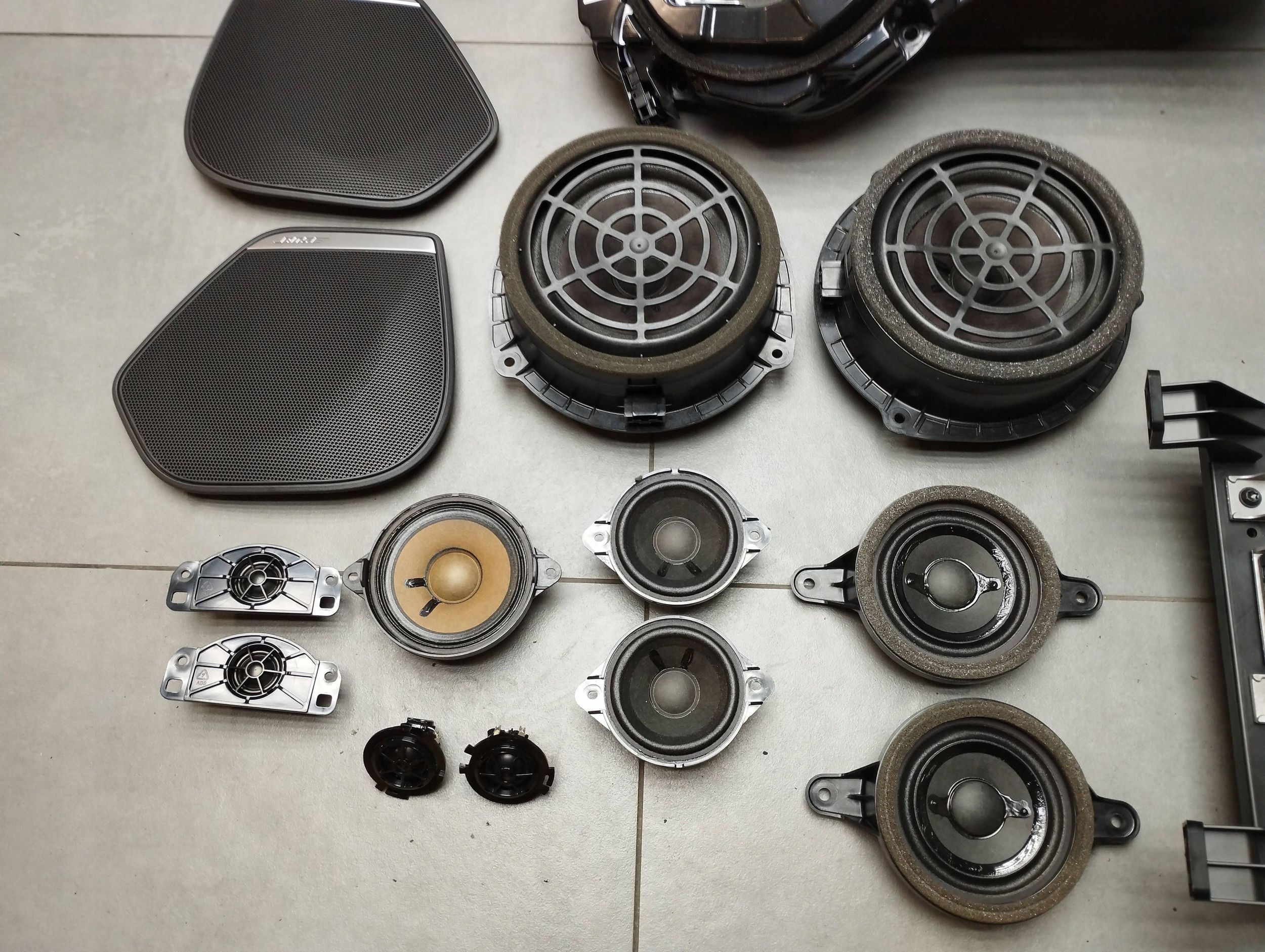 Audi A7 4G 2016 speakers amplifier BOSE 4G5035223B