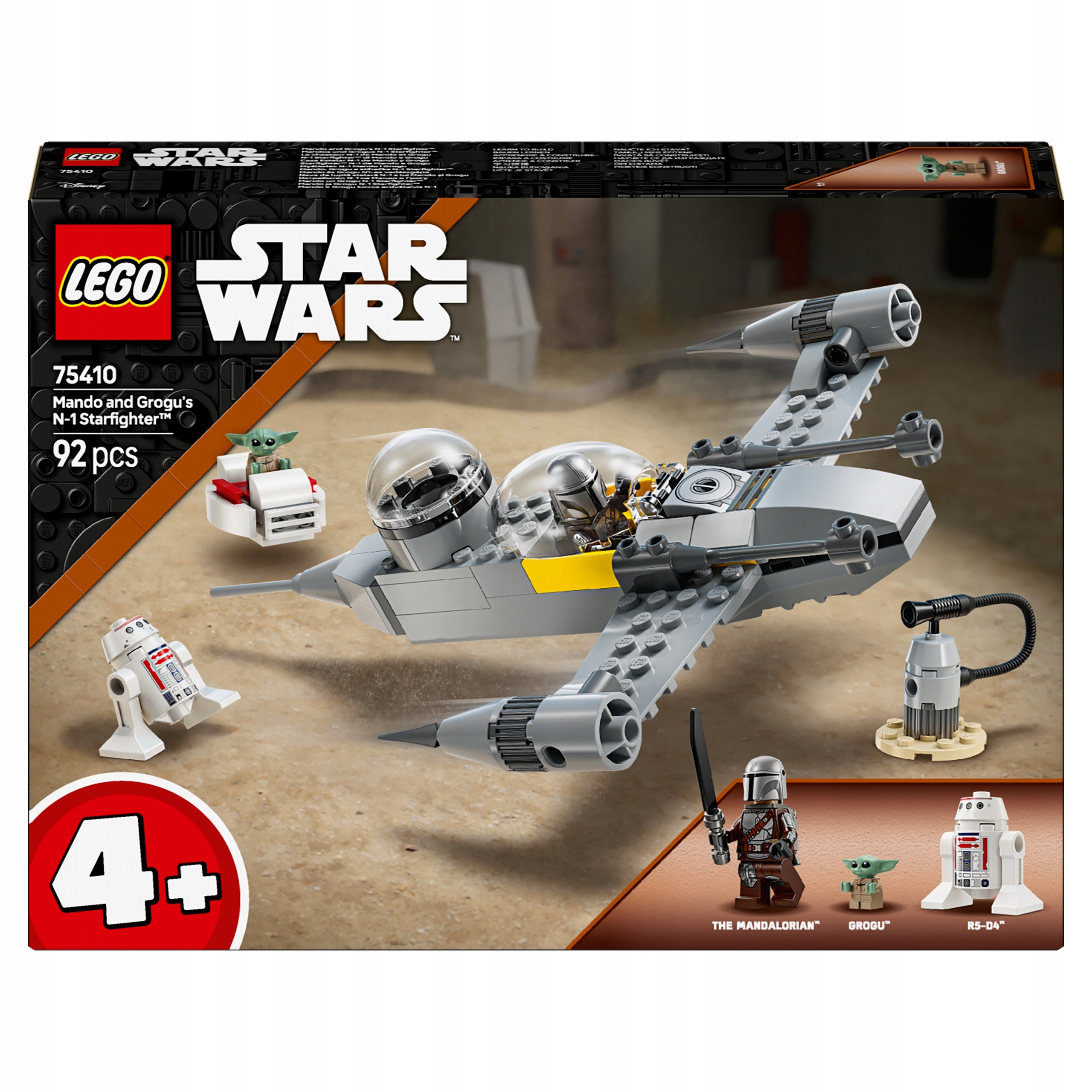 Lego 75410 Star Wars Stíhačka N-1 Mando a Grogu Novinka