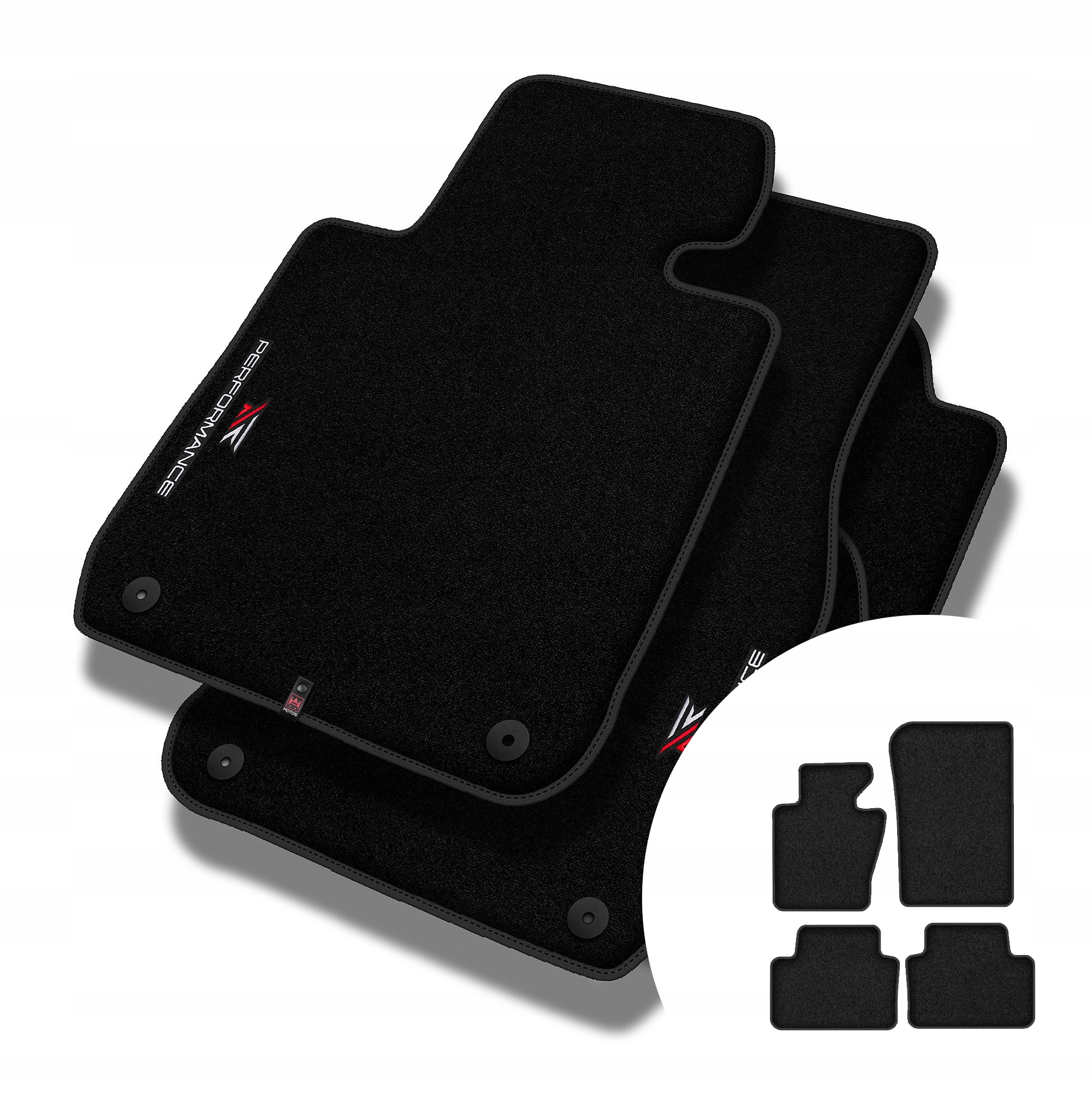 Velúrové koberčeky Performance Premium pre Bmw X3 E83 2003-2010