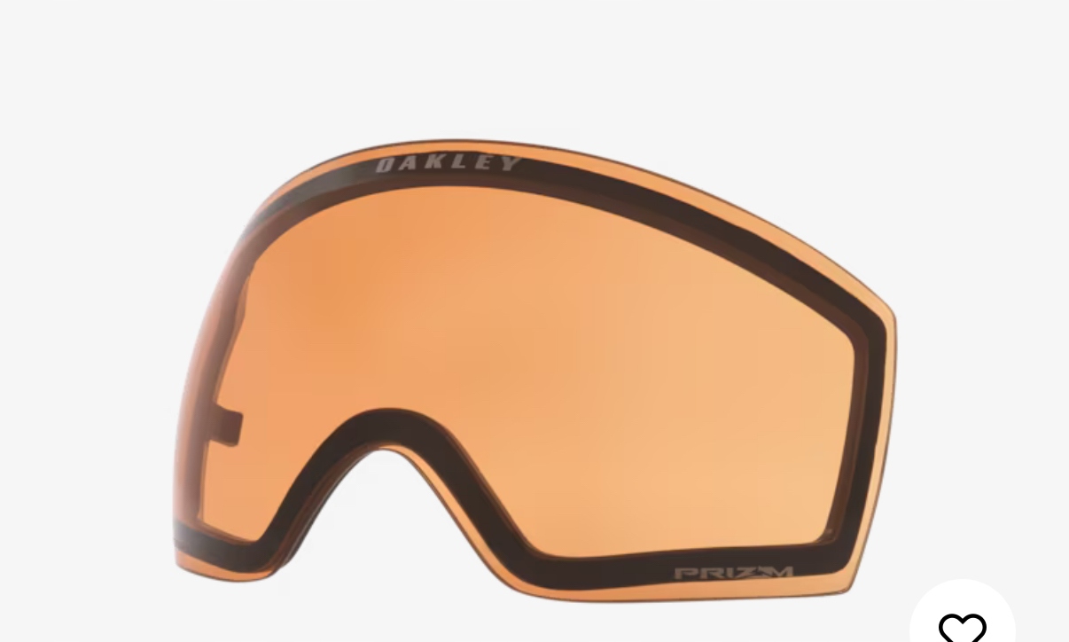 Sklo do brýlí Oakley Flight Deck Pro M prizm snow persimmon 39%
