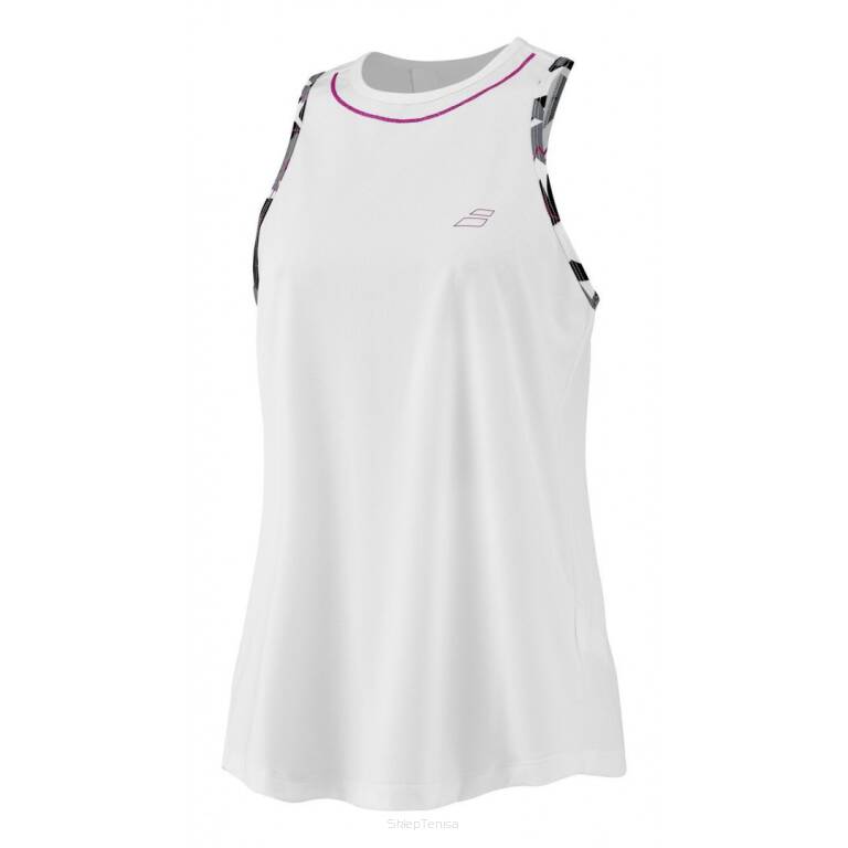 Top Babolat Aero Tank Top biały r.S