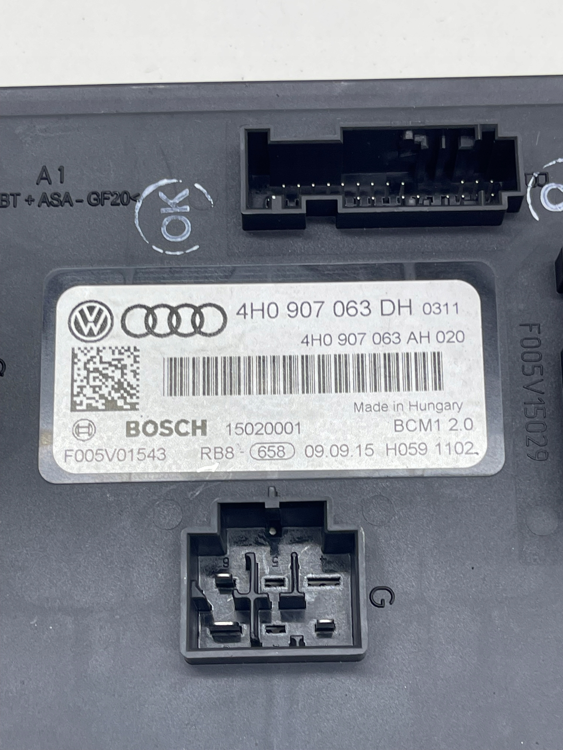 AUDI A7 A6 C7 module control unit komfortu BCM 1 2.0 SPRAWNY LEGALNY!