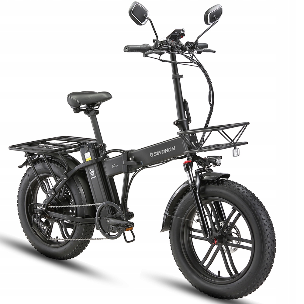 2X Sinohon A20 Pojazd Elektryczny 1000W 48V/22Ah 45km/h 20" 7-biegowa