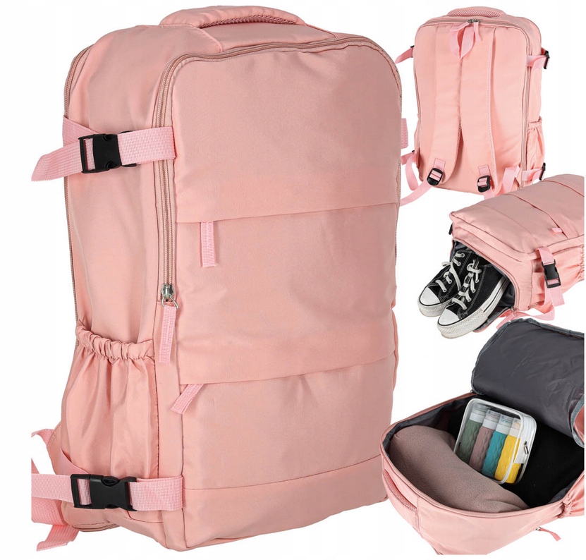 Plecak Podróżny Do Samolotu Wizzar Ryanair Bagaż Podręczny Kompaktowy 45x30