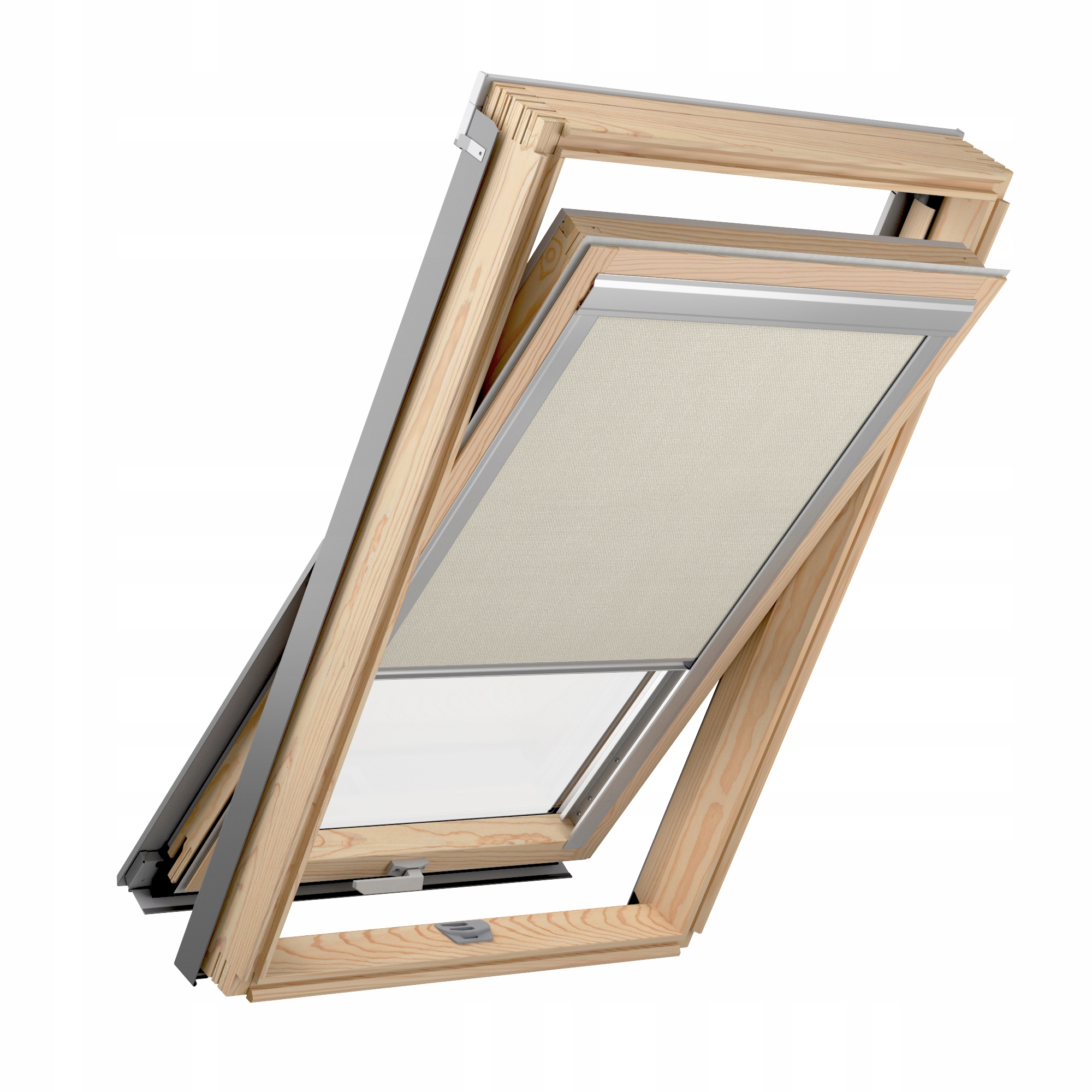 Termo Roleta na okná RoofLITE+ Dakstra Dakea Velux Fakro 78x140 M8A béžová