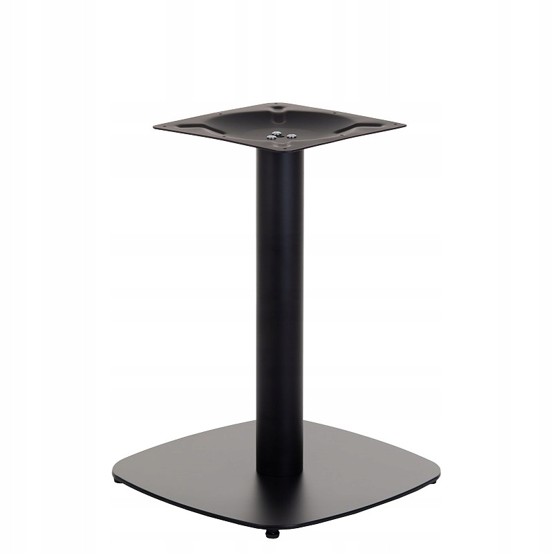 Noga do stołu stolika podstawa pojedyncza czarna