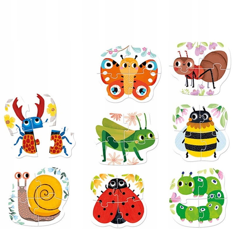 CZUCZU puzzle dla dzieci baczki Czworaczki 2+ Kod producenta 7099706