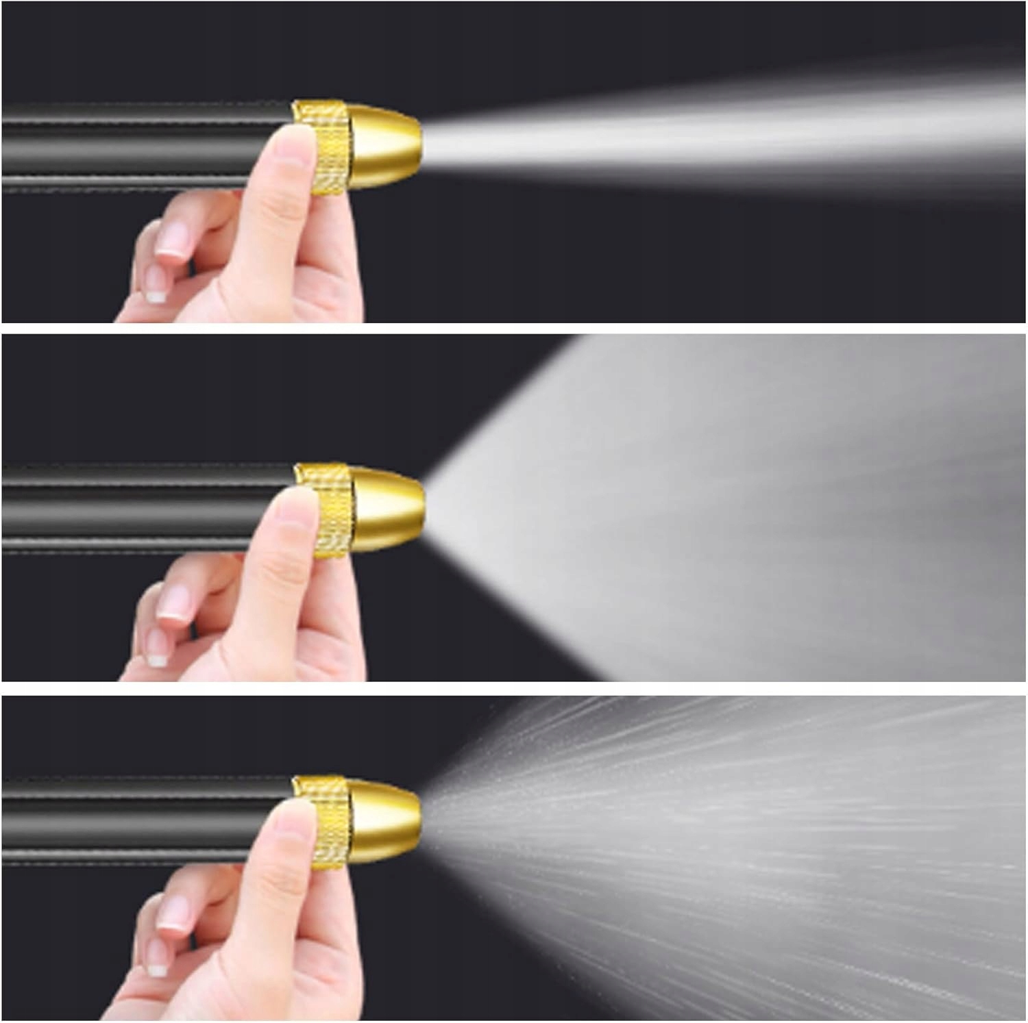 PISTOLET OGRODOWY ZRASZACZ WODY MYCIA CIŚNIENIOWEGO Z REGULACJĄ DO WĘŻA Typ pistolet