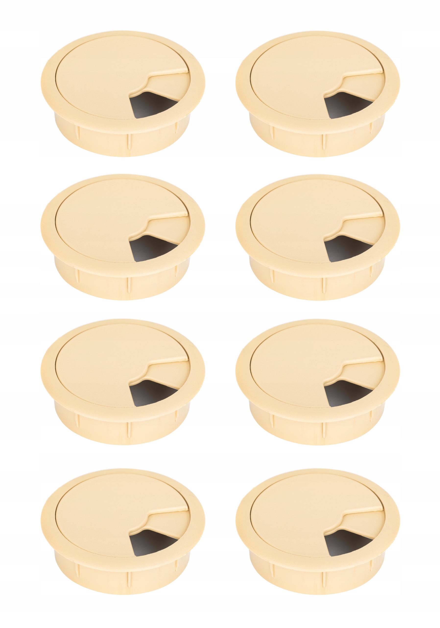 8 x Kabelová Průchodka Fi 60 Javor Světlý