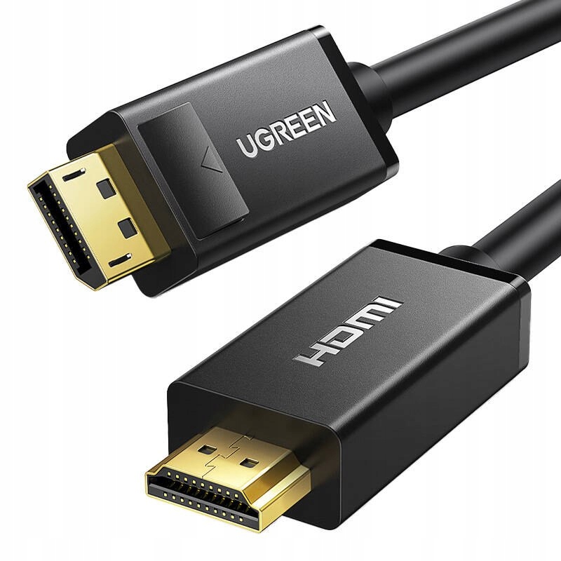 Kabel Ugreen DP101 DisplayPort-HDMI 5m (czarny)