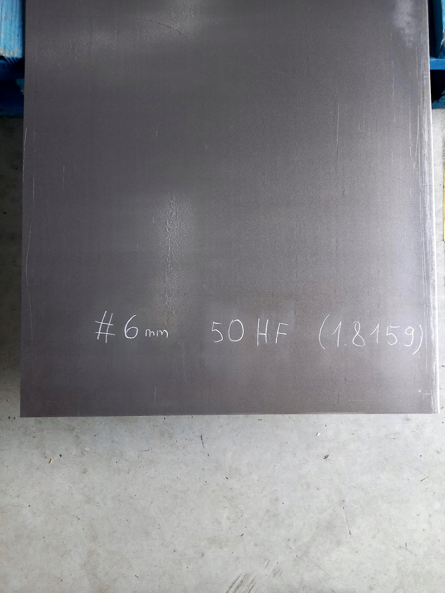 

Stal 50HF 1.8159, formatka #6x50x300 mm