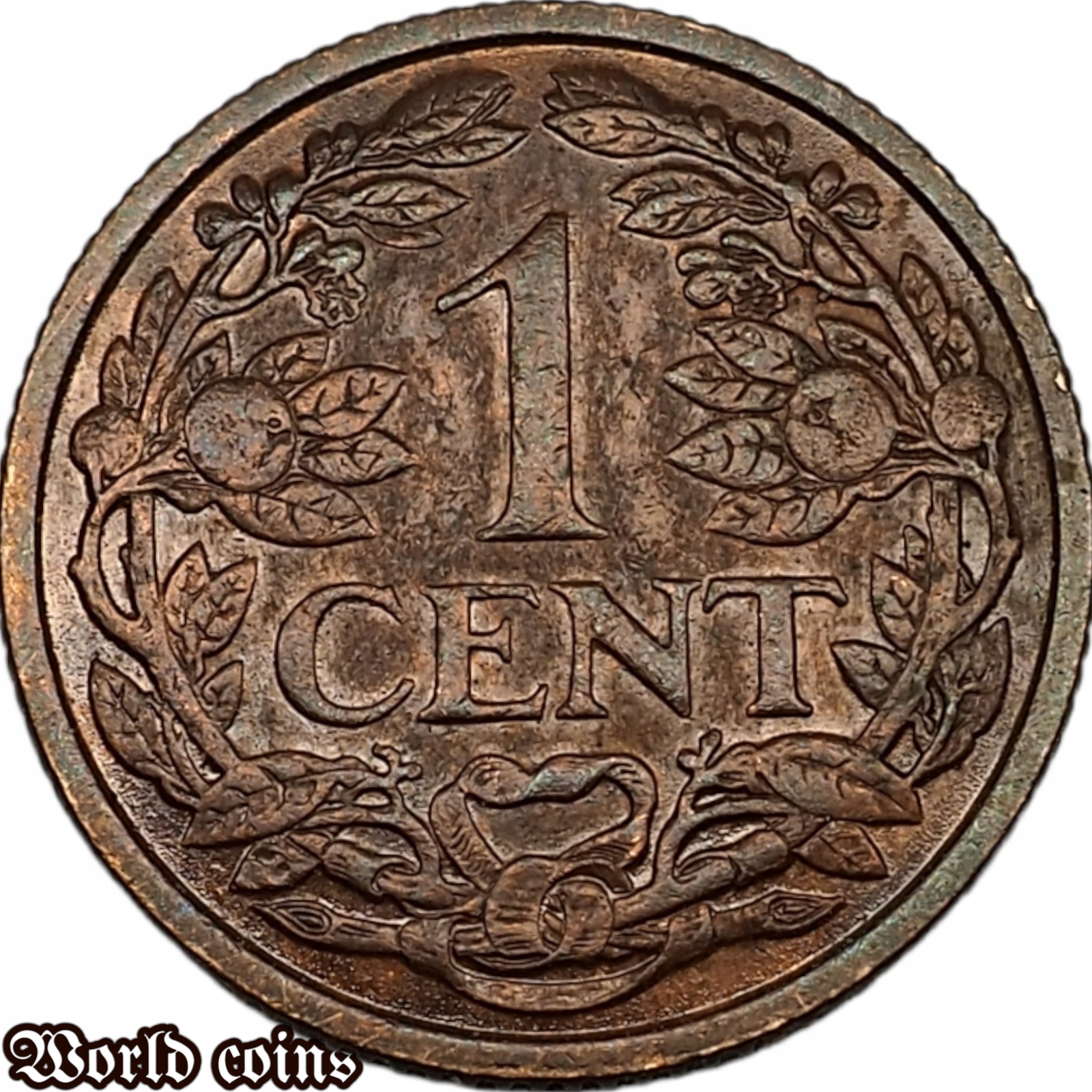 1 CENT 1938 HOLANDIA