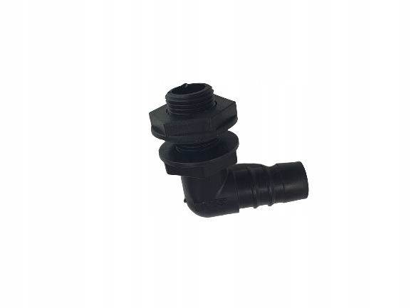 KRÓCIEC ZBIORNIKA KĄTOWY 3/4" NA WĄŻ 19 MM Marka Inna