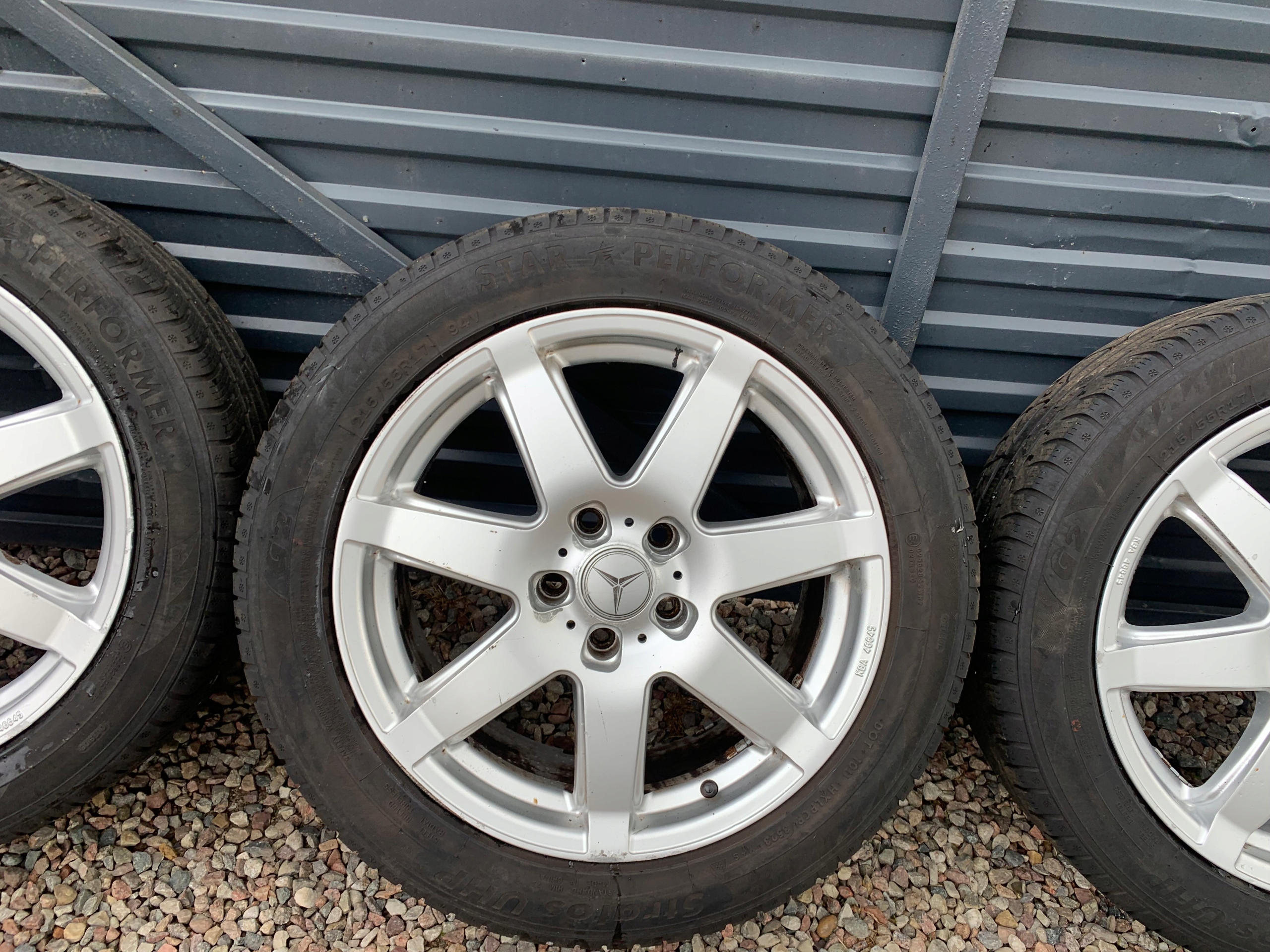 215/55R17 wheels Alu discs disc 5x112 17r 8J ET35