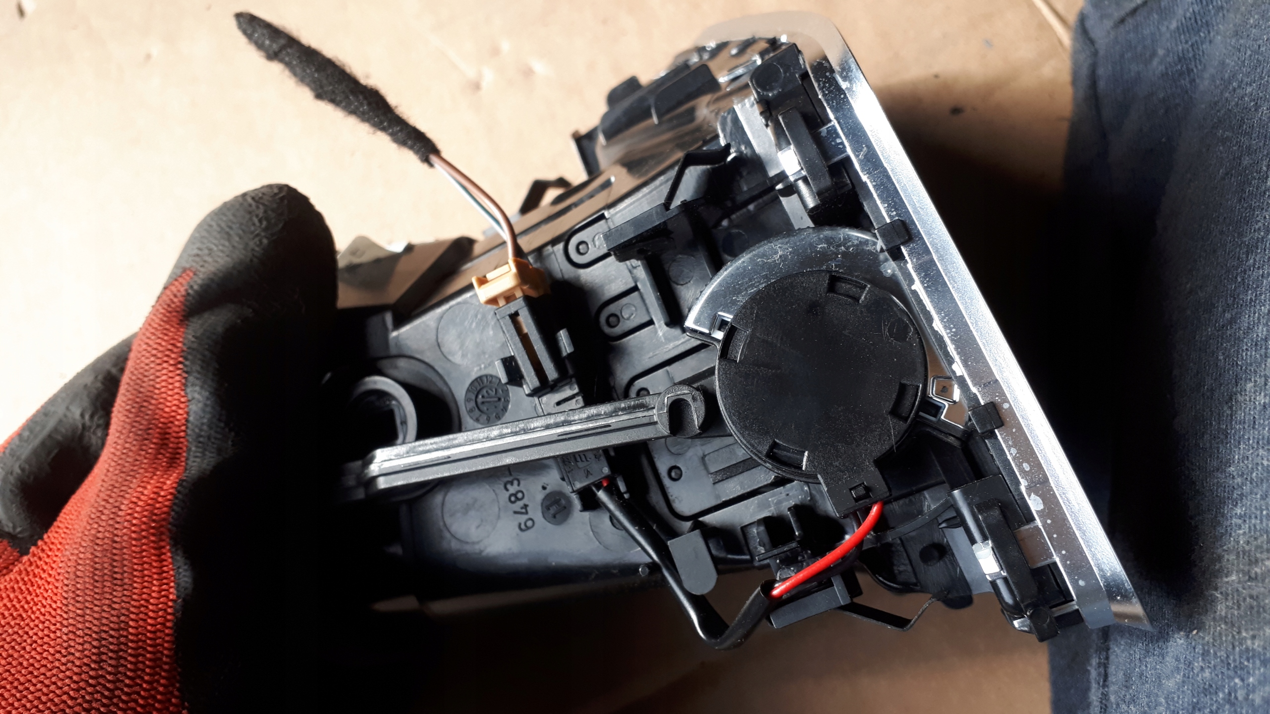 S4 B8 LIFT grid air conditioning devices right front A4 B8 EU