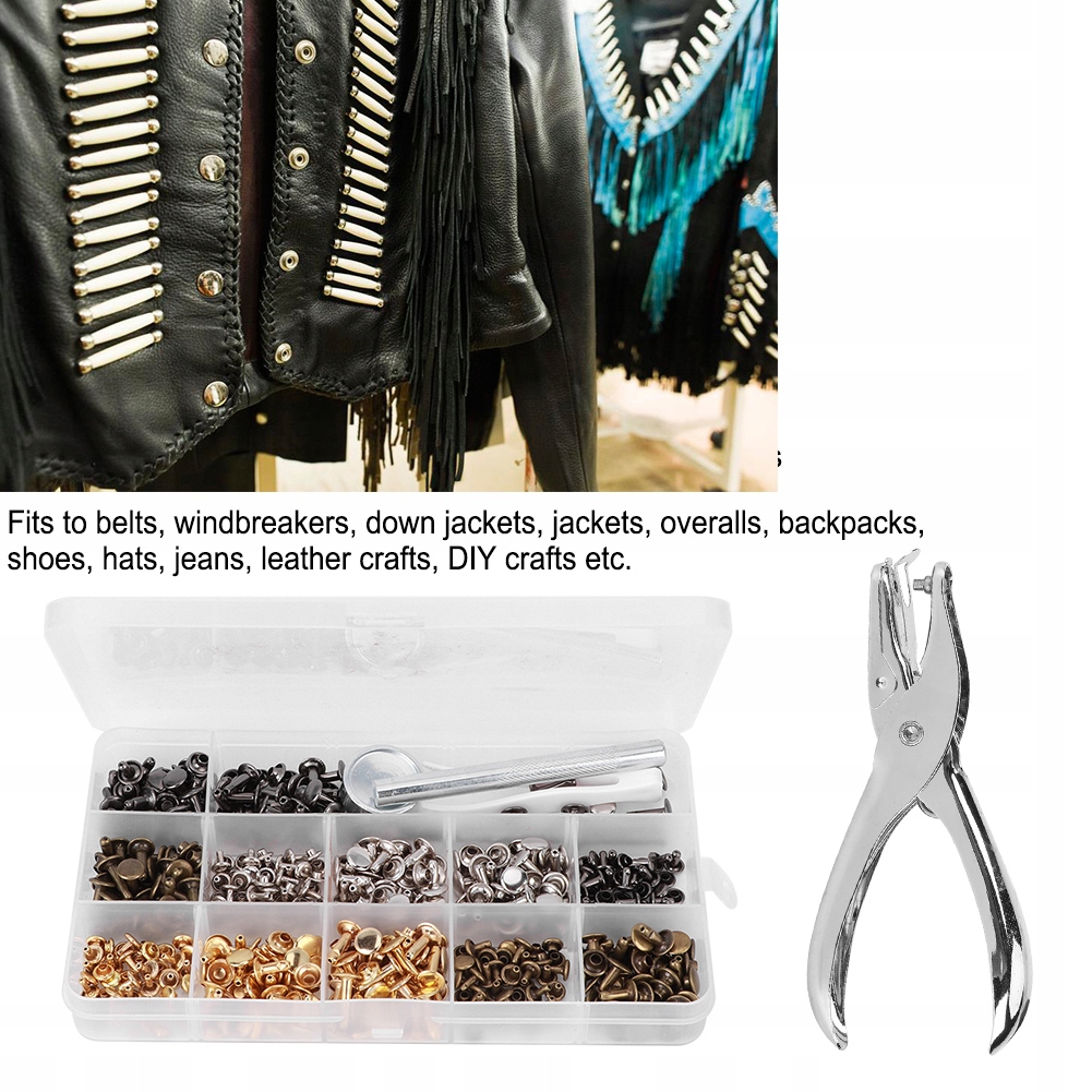 NITY ZRYWALNE ZESTAW NITÓW ZRYWALNYCH 240 SZT Długość (mm) 1