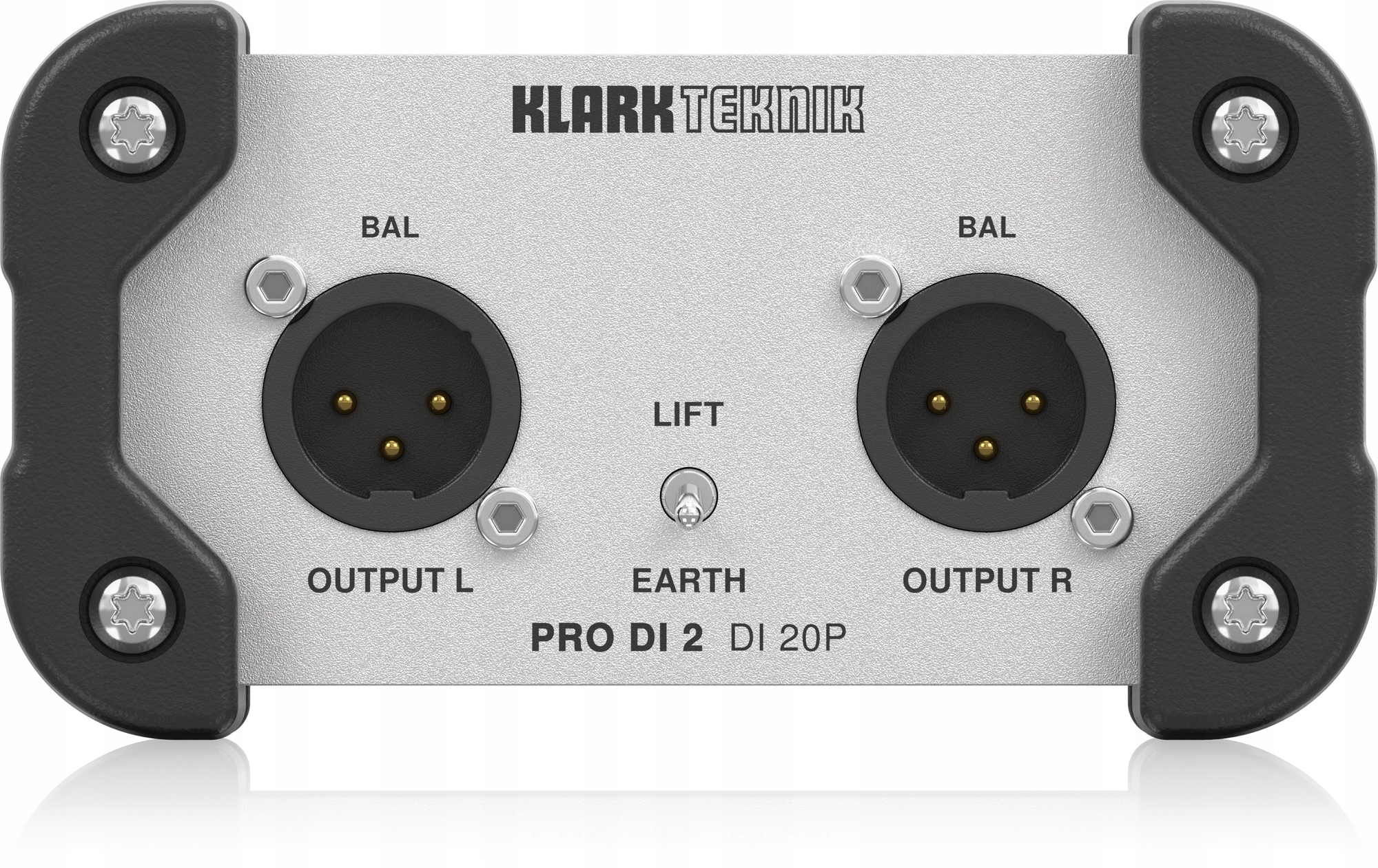 DI 20P Di-box pasywny stereo z transformatorem Midas Klark Teknik EAN (GTIN) 4033653080903