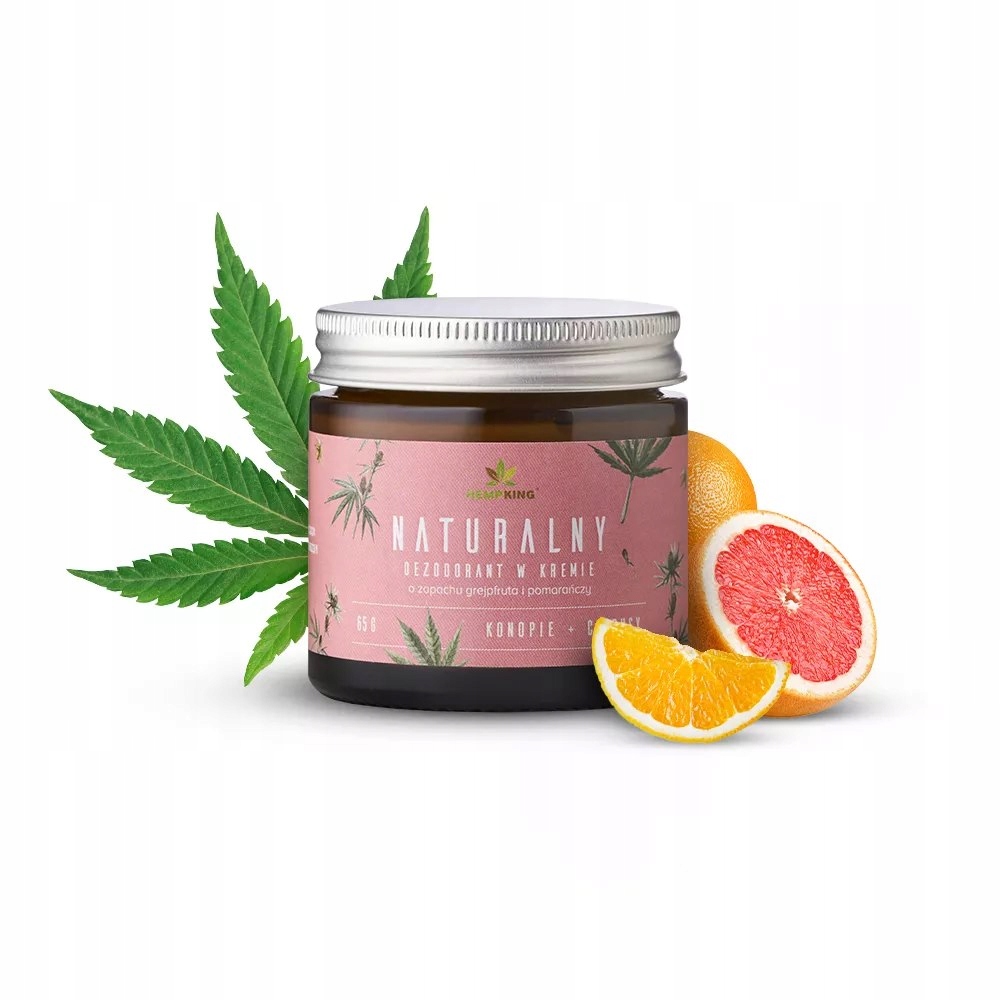 Biowen Přírodní krémový deodorant s vůní grapefruitu a pomeranče 65 g